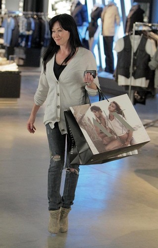Shannen - Shops at The Armani Exchange on Robertson Blvd, March 4th, 2010