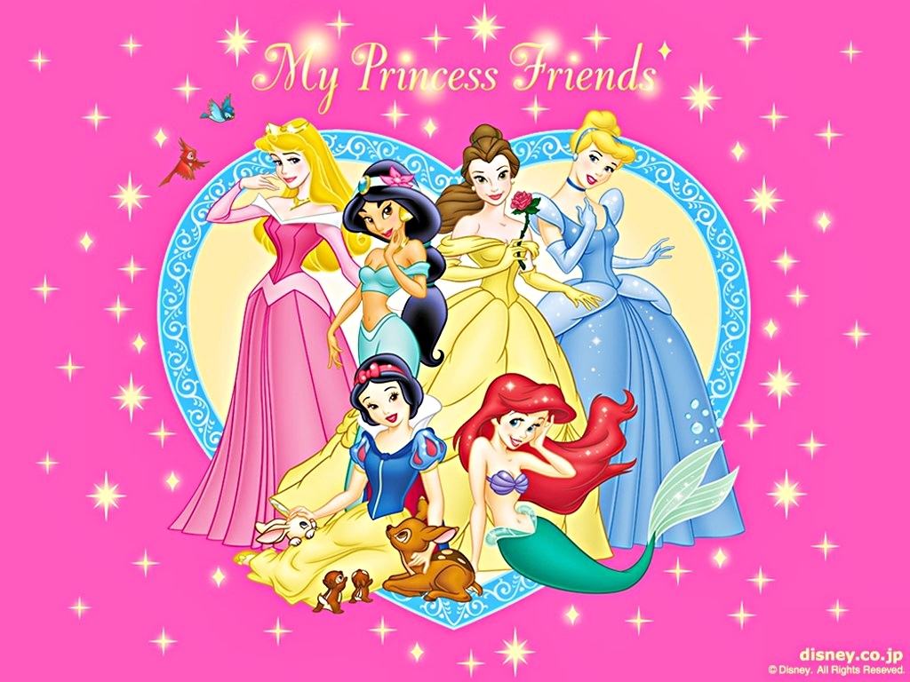 Walt Disney Characters Walt Disney Wallpapers - The Disney Princesses