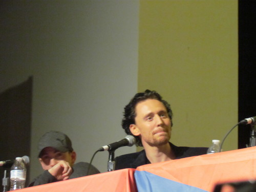 Tom Hiddleston @ The Avengers Panel, New York Comic Con 2011