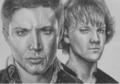 Winchester brothers - supernatural fan art