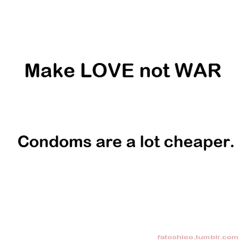  make amor not war