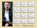 2012 Hugh Laurie Calendar - hugh-laurie photo