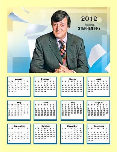  2012 Stephen Fry Calendar