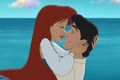 Ariel and Eric, kiss - disney-leading-ladies photo