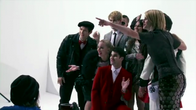 Fashion Night  Glee   Scenes on Behind The Scenes Of Glee S Fashions Night Out   Darren Criss Image