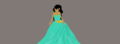 Jasmines Prom Dress - disney-princess fan art