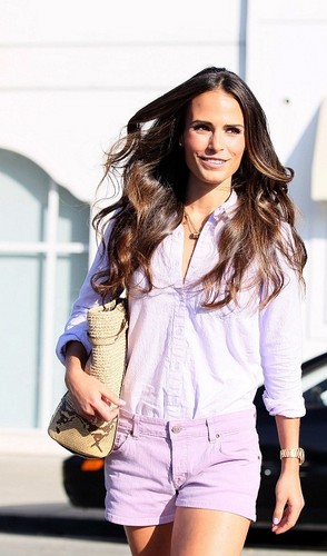  Jordana - Outside a Byron and Tracy salon in Los Angeles, August 10, 2011