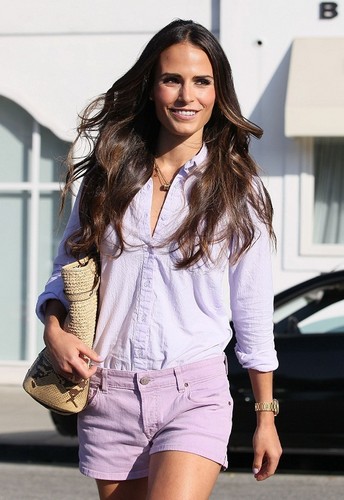  Jordana - Outside a Byron and Tracy salon in Los Angeles, August 10, 2011