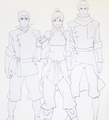 New Team Avatar sketches - avatar-the-legend-of-korra photo