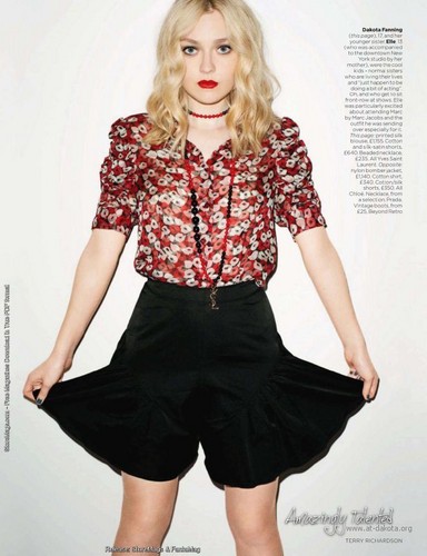  New scans of Dakota for Vogue UK - 'New York Cool'