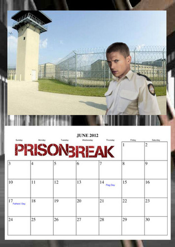 Prison Break - calendar 2012