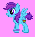 Rainbow Heart (finally) with her cutie mark - my-little-pony-friendship-is-magic photo
