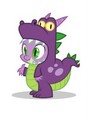 Spike as..well, a dragon - my-little-pony-friendship-is-magic photo