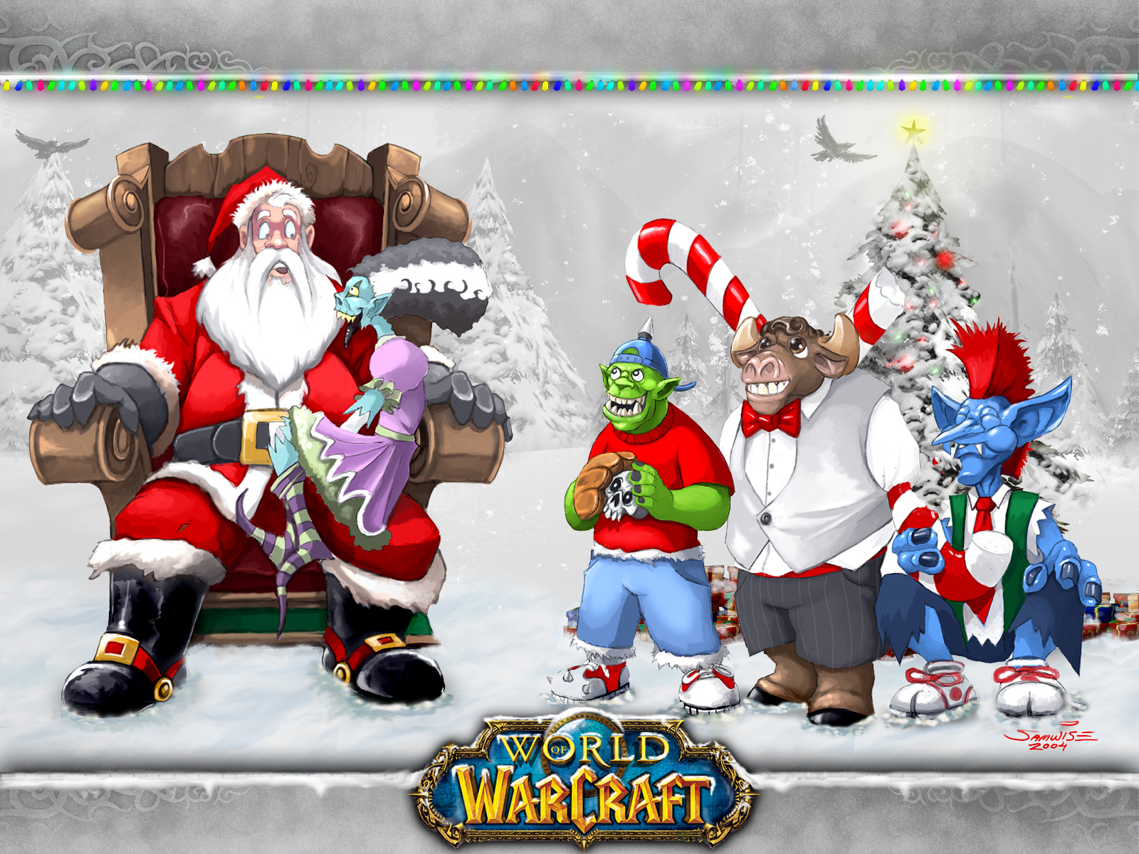 christmas World of Warcraft Fan Art (26203278) Fanpop
