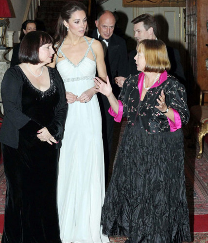  Duchess Catherine hosting a private charity avondeten, diner at Clarence House.