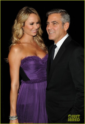  George Clooney: Hollywood Film Awards With Stacy Keibler!