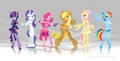 Human Ponies~! X3 - my-little-pony-friendship-is-magic photo