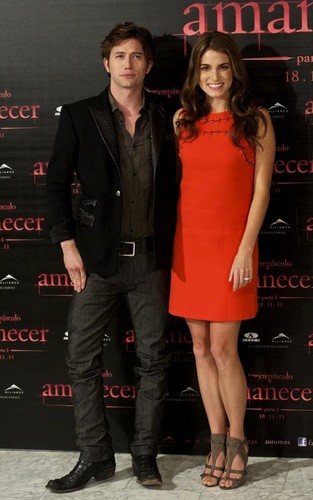  Jackson Rathbone and Nikki Reed at 'The Twilight Saga: Breaking Dawn - Part 1' Photocall in Spain