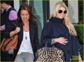 Jessica Simpson Touches Her Tummy in NYC - jessica-simpson photo