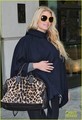 Jessica Simpson Touches Her Tummy in NYC - jessica-simpson photo
