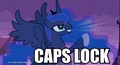 Luna speaks CAPS LOCK - my-little-pony-friendship-is-magic photo