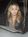 Miley Cyrus ~ 27. October- At Little Door NightClub  - miley-cyrus photo
