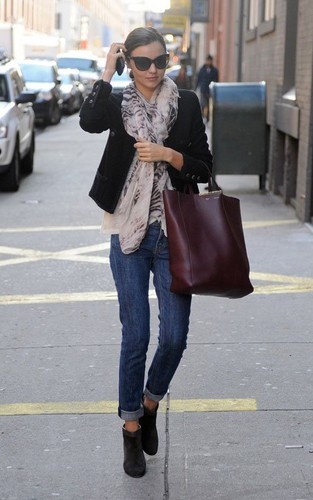 Miranda Kerr out and about in NYC (October 28).