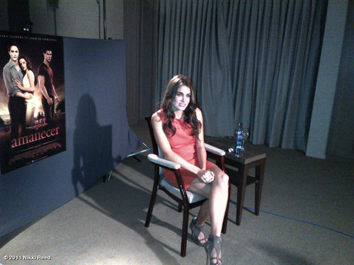  Nikki during a Photocall at a Breaking Dawn fan event in Spain
