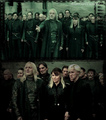 lucius malfoy and deatheaters - lucius-malfoy fan art