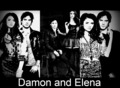 ^Damon and Elena^ - damon-and-elena fan art
