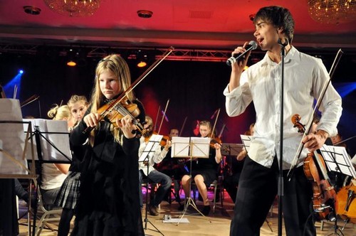  Alexander and young musicians from Prima Muzik School! :)
