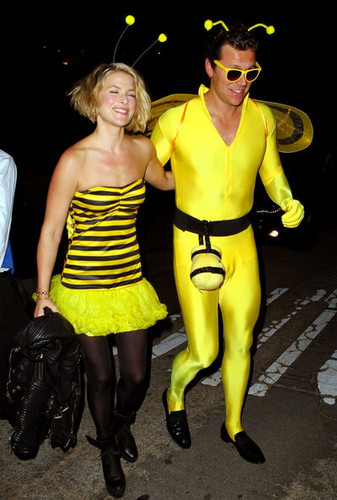 Ali with husband at Kate Hudson's Halloween Party