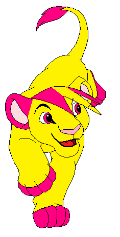  Britney as a lion
