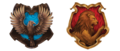 Gryffindor and Ravenclaw's FINAL CREST - hogwarts-house-rivalry photo