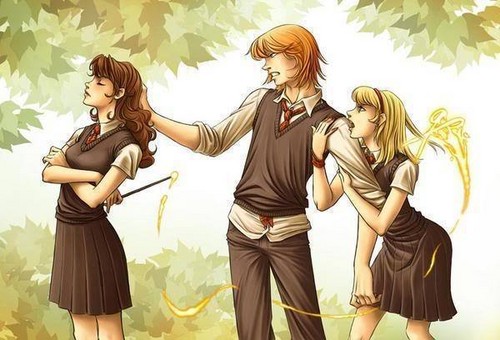  Hermione, Ron, and Lavender