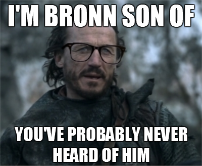  Hipster Bronn
