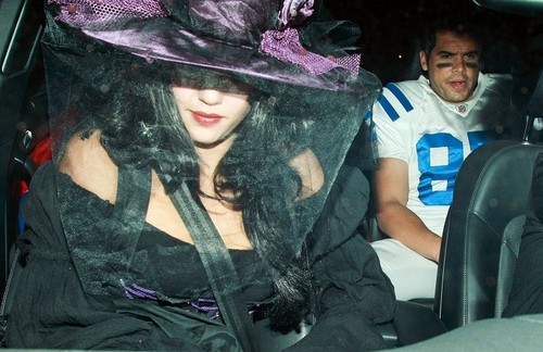 Jessica - Leaving a Halloween party in Beverly Hills - October 29, 2011