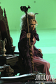 Kristin Bauer as Maleficent- BTS Photos - once-upon-a-time photo