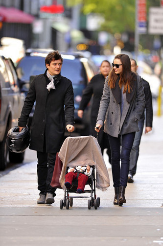  Orlando Bloom and Miranda Kerr Out in NYC