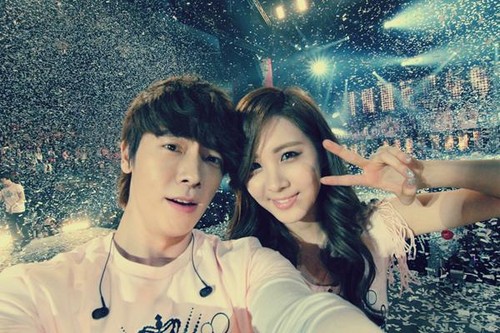 Seohyun and Donghae