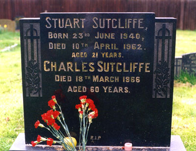 Stuart and Charles Sutcliffe's grave