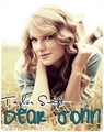 Taylor Swift Dear John(my fanmade single cover) - taylor-swift fan art