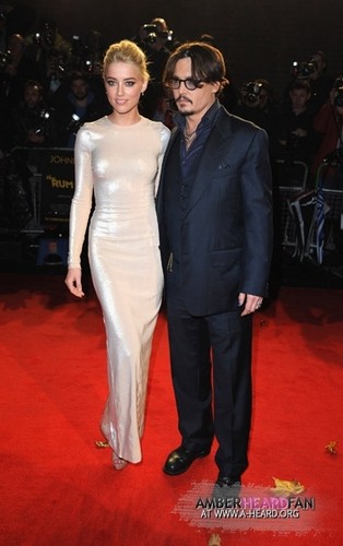  'The rum Diary' Londres Premiere
