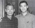 Bruce with his father - bruce-lee photo