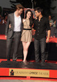 HQ's of Robert Pattinson, Kristen Stewart & Taylor Lautner at the handprint ceremony - twilight-series photo