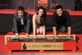HQ's of Robert Pattinson, Kristen Stewart & Taylor Lautner at the handprint ceremony - twilight-series photo