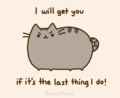 I will get you! - pusheen-the-cat photo