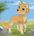 Kate as a pup - alpha-and-omega fan art