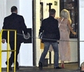 Lady gaga's arrival to her hotel in London (with Taylor Kinney) - lady-gaga photo