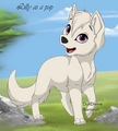 Lilly as a pup - alpha-and-omega fan art